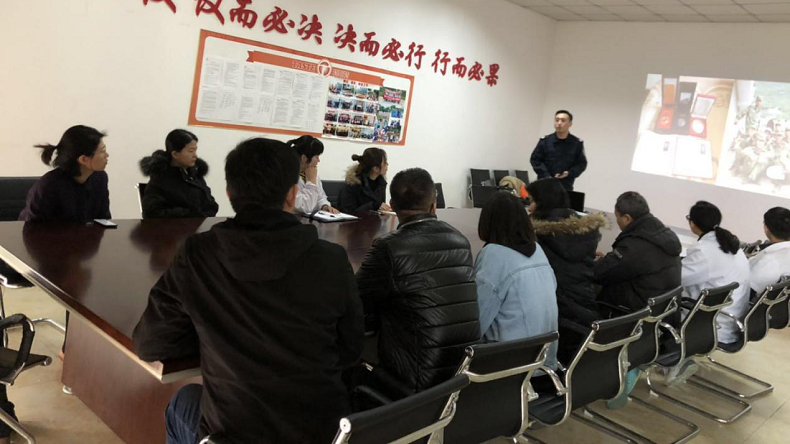 特斯特參加防火知識(shí)培訓(xùn)